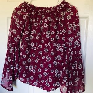 Knit Works Girls Boho Blouse.  Size M, 10/12.